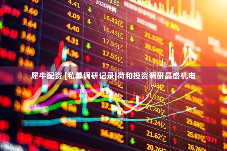 犀牛配资 [私募调研记录]荷和投资调研晶盛机电